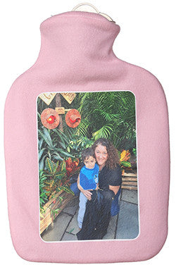 Personalised Linen Hot Water Bottle - & Co