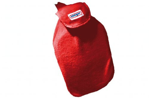 SANGER Red Body Warmer Hot Water Bottle - Made in Germany