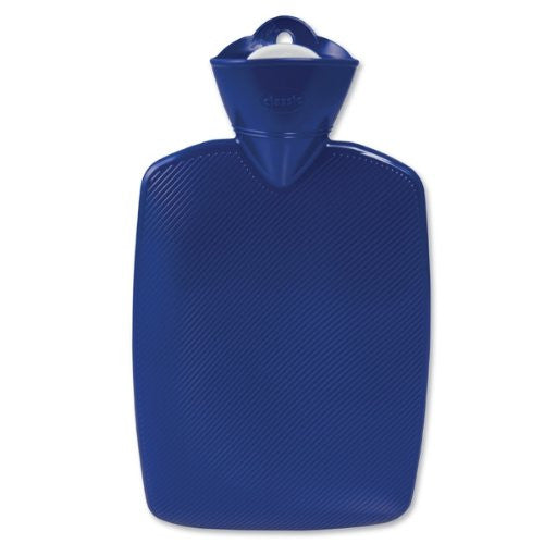 Warm Tradition BLUE Classic Hot Water Bottle - Made in Germany