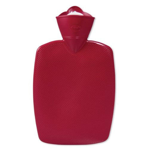 Warm Tradition RED Classic Hot Water Bottle - Made in Germany