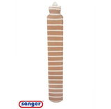 2.5 Liter SANGER LONGI rubber hot water bottle-Stripes design cover - Made in Germany