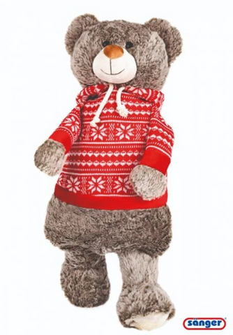 SANGER TEDDY BEAR Hot Water Bottle - Bottle made in Germany